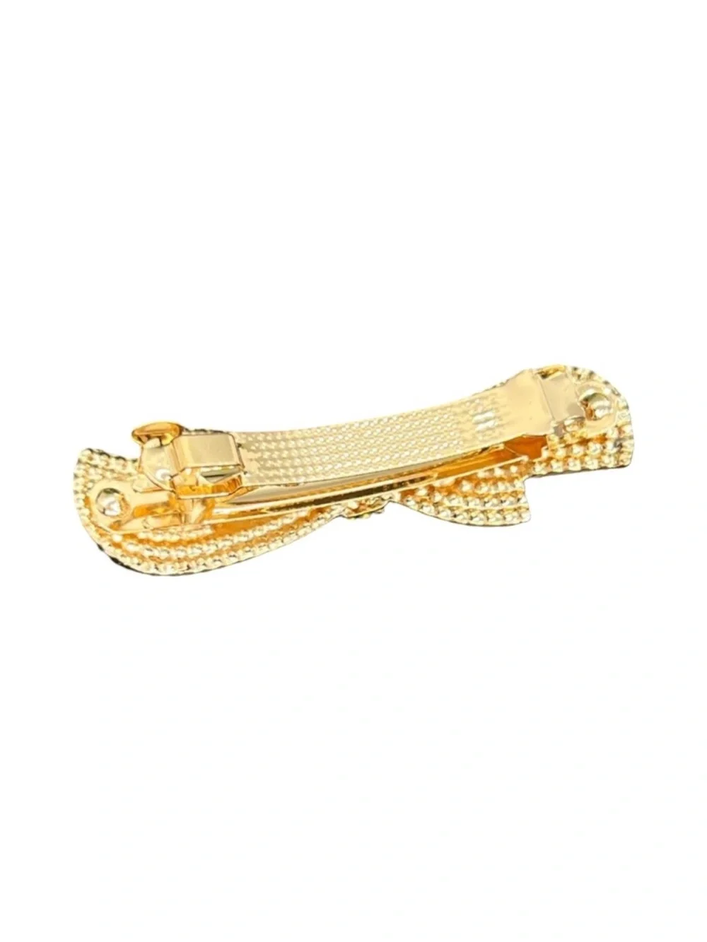 Gold Crystal Bow Hair Clip - Women Accessories FINAL PRICE DROP